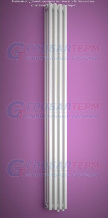 Радиатор стальной трубчатый Purmo Delta Laserline 3180 / 4 секции, нижнее подключение (VL), без вентиля