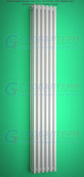 Радиатор стальной трубчатый Purmo Delta Laserline 3180 / 6 секций, боковое подключение (AB)