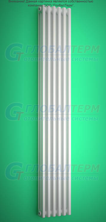Радиатор стальной трубчатый Purmo Delta Laserline 3180 / 6 секций, боковое подключение (AB)