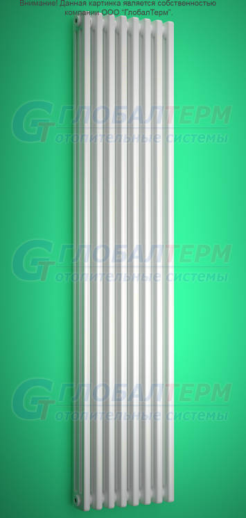 Радиатор стальной трубчатый Purmo Delta Laserline 3180 / 8 секций, боковое подключение (AB)
