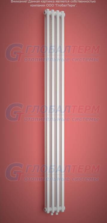 Радиатор стальной трубчатый Purmo Delta Laserline 2180 / 4 секции, нижнее центральное подключение (ML), без вентиля