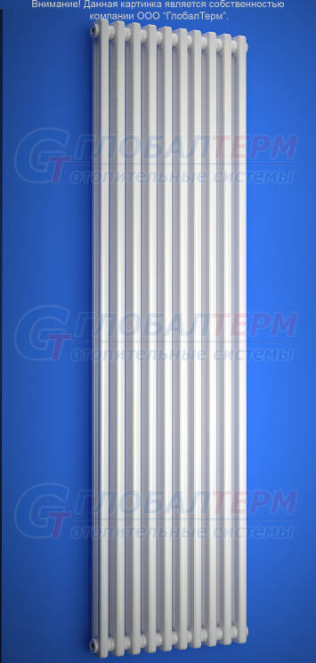 Радиатор стальной трубчатый Purmo Delta Laserline 2180 / 10 секций, боковое подключение (AB)